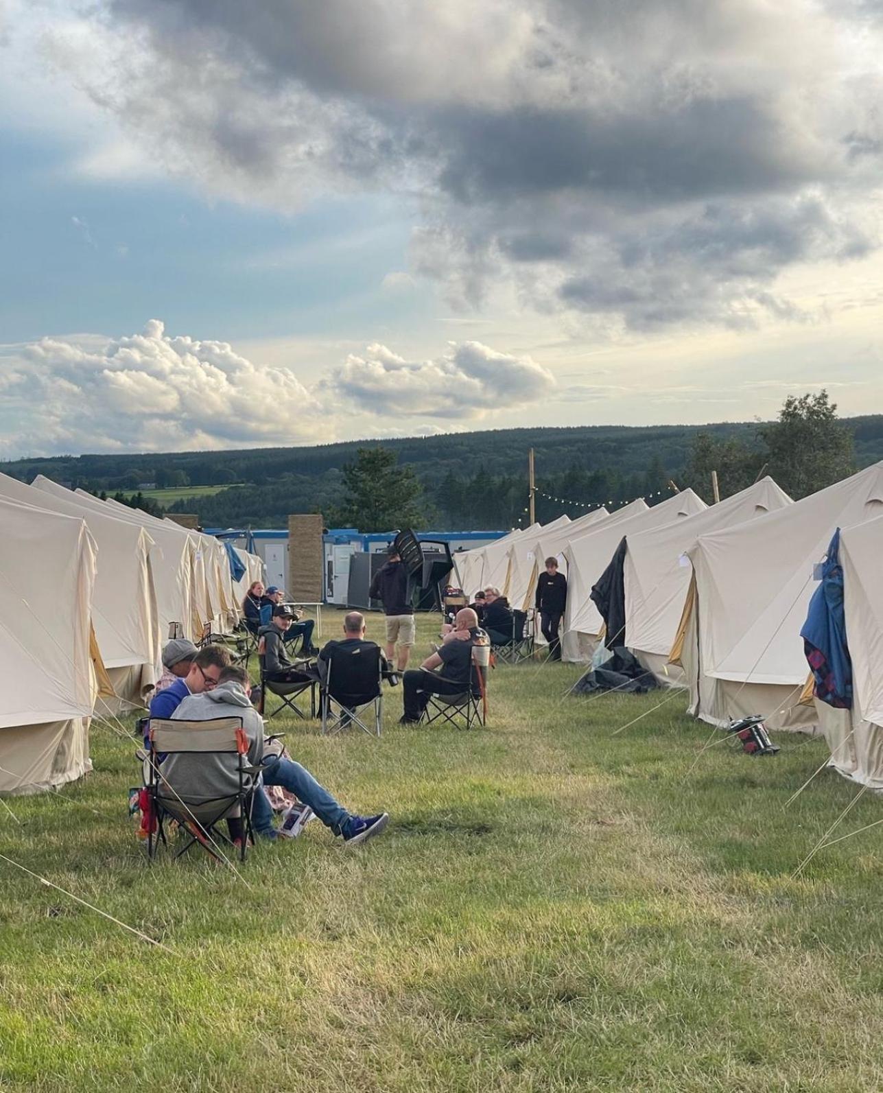 Grandprixcamp, Closest To The Red Bull Ring, Up To 4 Guests In A Tent Spielberg Bei Knittelfeld Екстер'єр фото